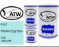 Preview: Ford, Robins Egg Blue, CW / M7478: 500ml Lackdose + 500ml Klarlack + 250ml Härter - Set, von ATW Autoteile West.